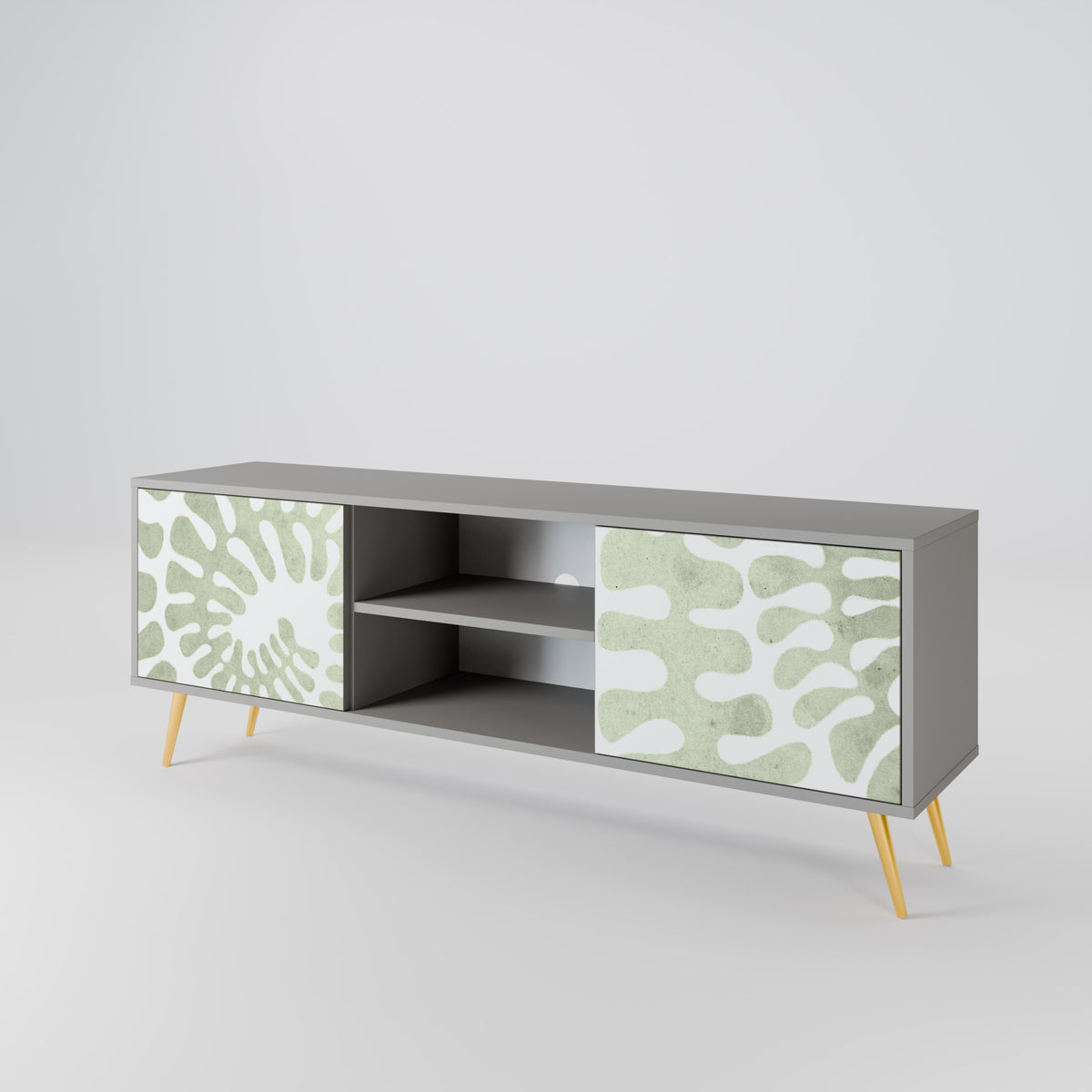 HELIX DANCE Mueble de TV de 2 Puertas
