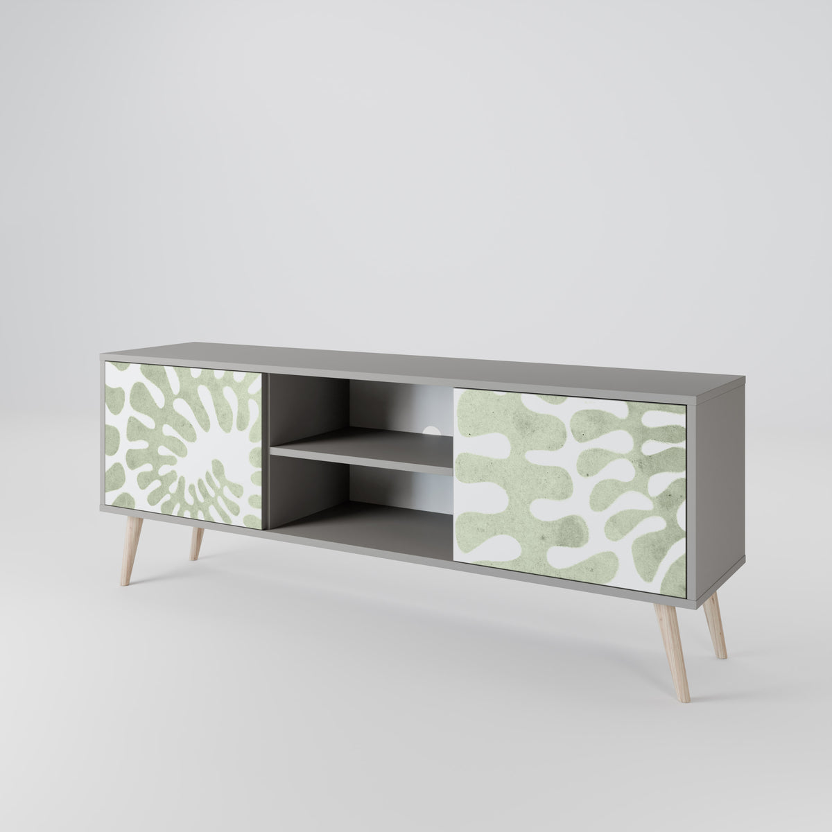 HELIX DANCE Mueble de TV de 2 Puertas