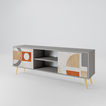 SPACE AROUND Mueble de TV de 2 Puertas