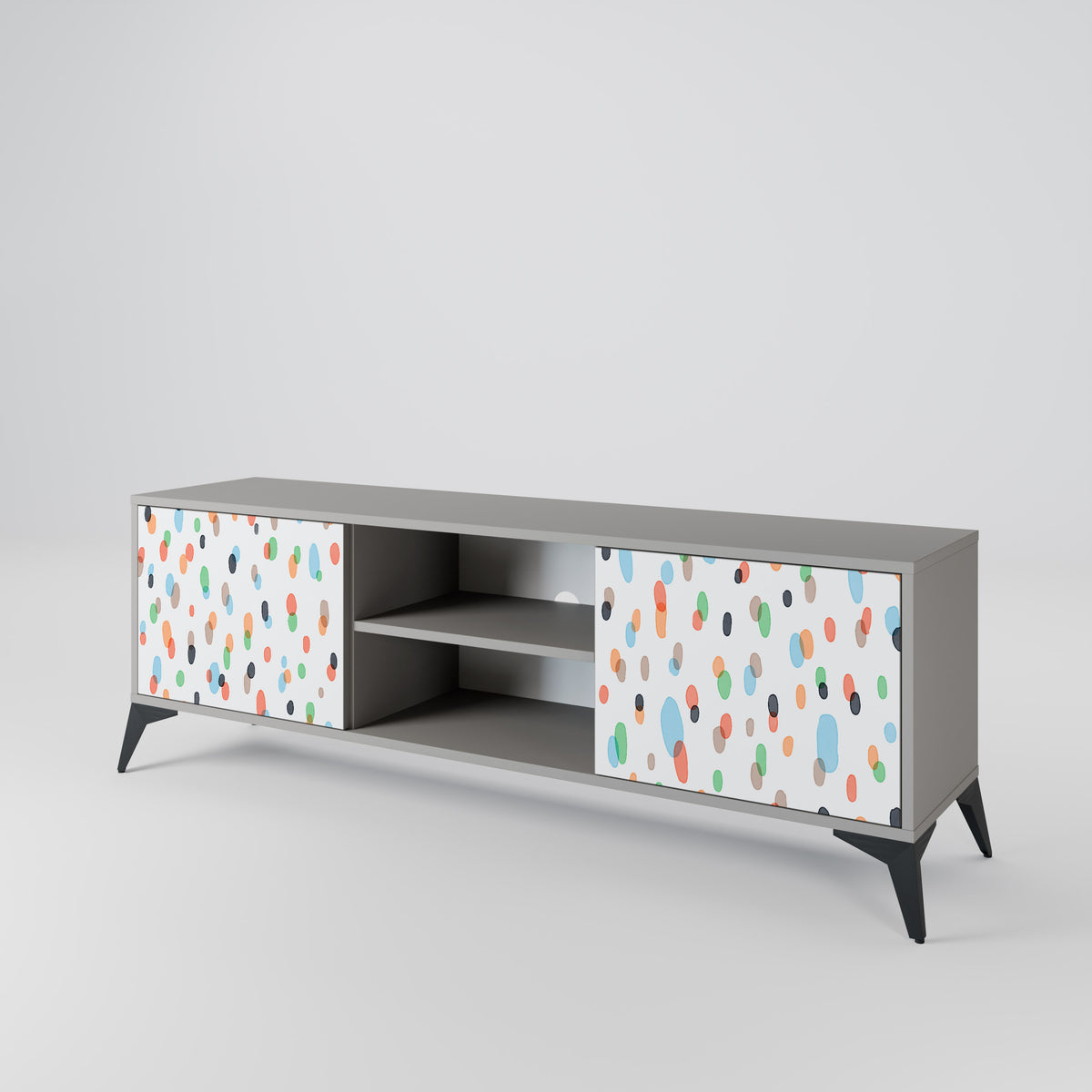 ENERGETIC SPOTS Mueble de TV de 2 Puertas