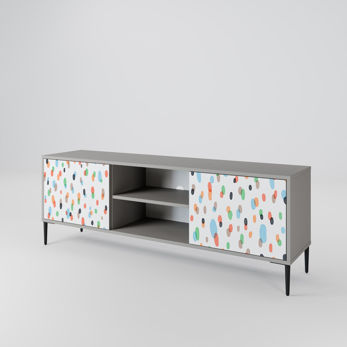 ENERGETIC SPOTS Mueble de TV de 2 Puertas
