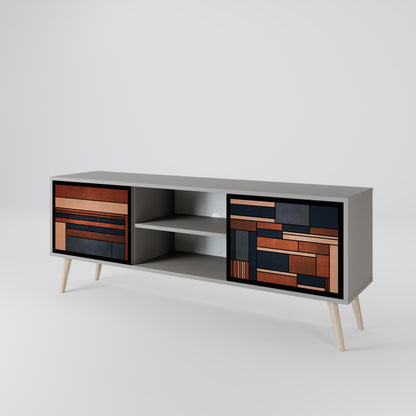 INTREPID FORMATION Mueble de TV de 2 Puertas
