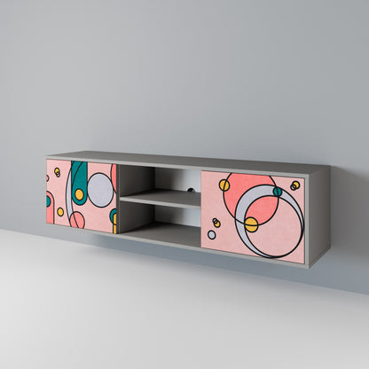 GOSSAMER ECHOES Mueble de TV de 2 Puertas