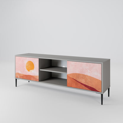 LUMINOUS SUNLIGHT Mueble de TV de 2 Puertas