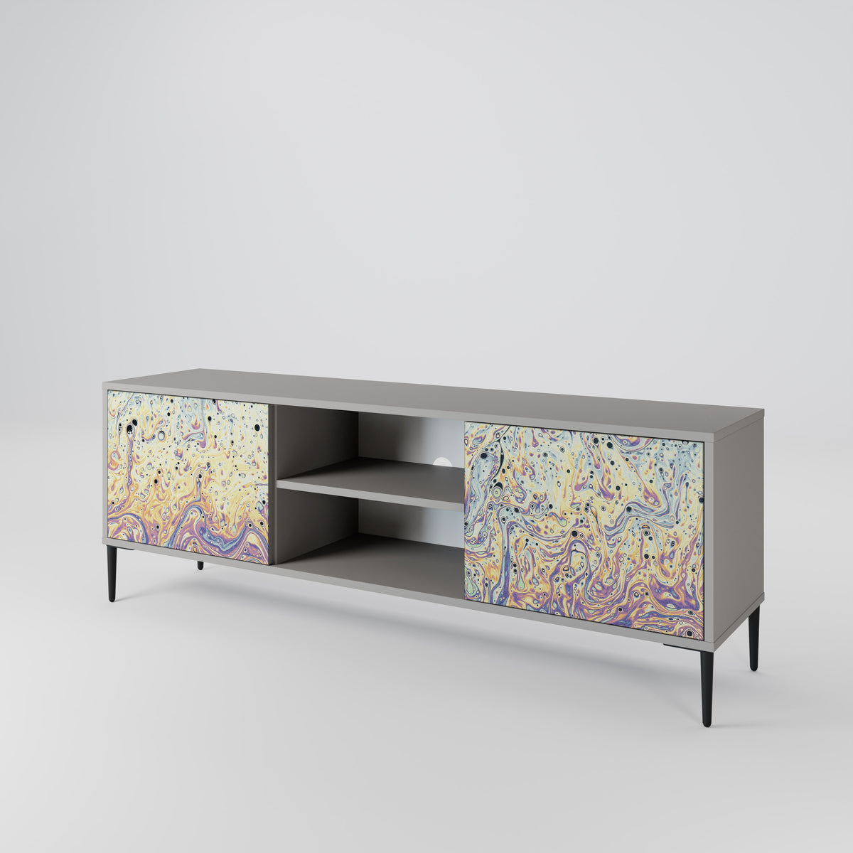 MOSAIC OF COLORS Mueble de TV de 2 Puertas