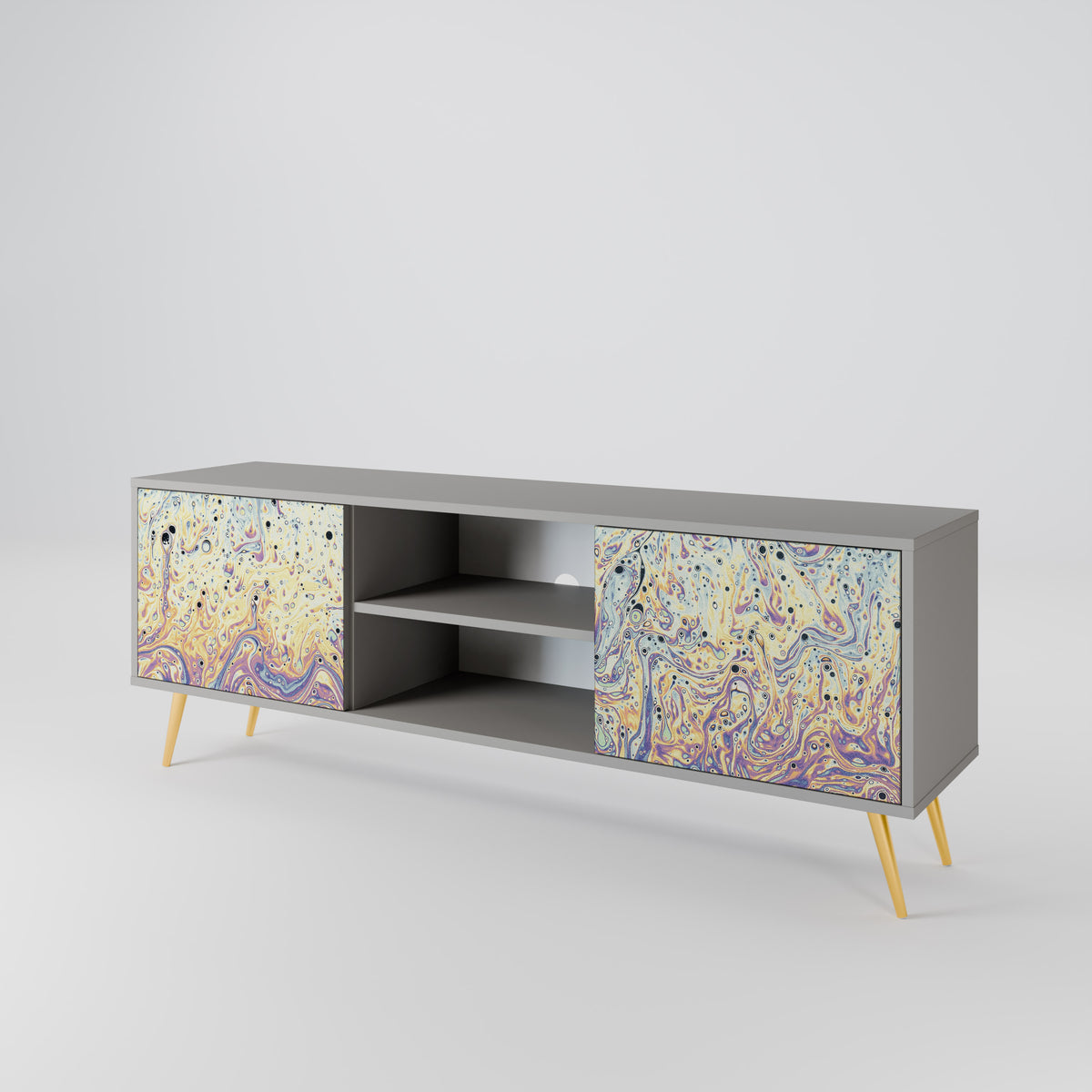 MOSAIC OF COLORS Mueble de TV de 2 Puertas