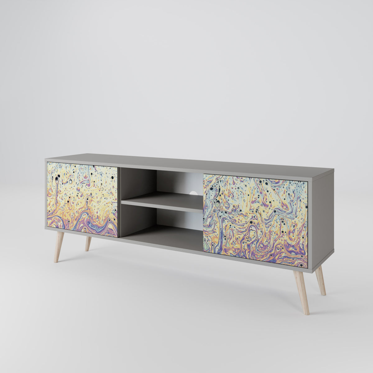 MOSAIC OF COLORS Mueble de TV de 2 Puertas