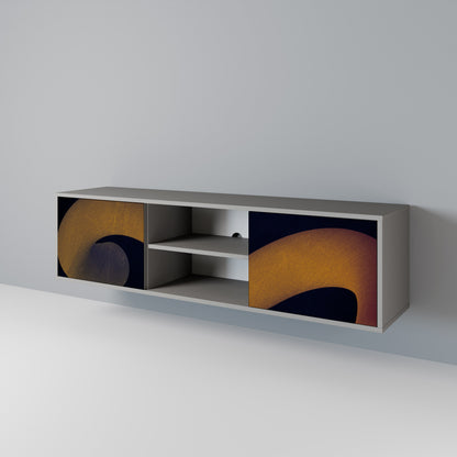 HOLLOW TIME 2-Door TV Cabinet