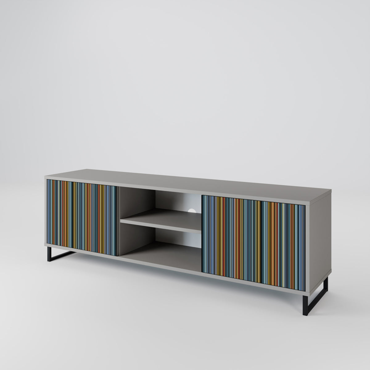 LINEOUT SPECTRUM Mueble de TV de 2 Puertas