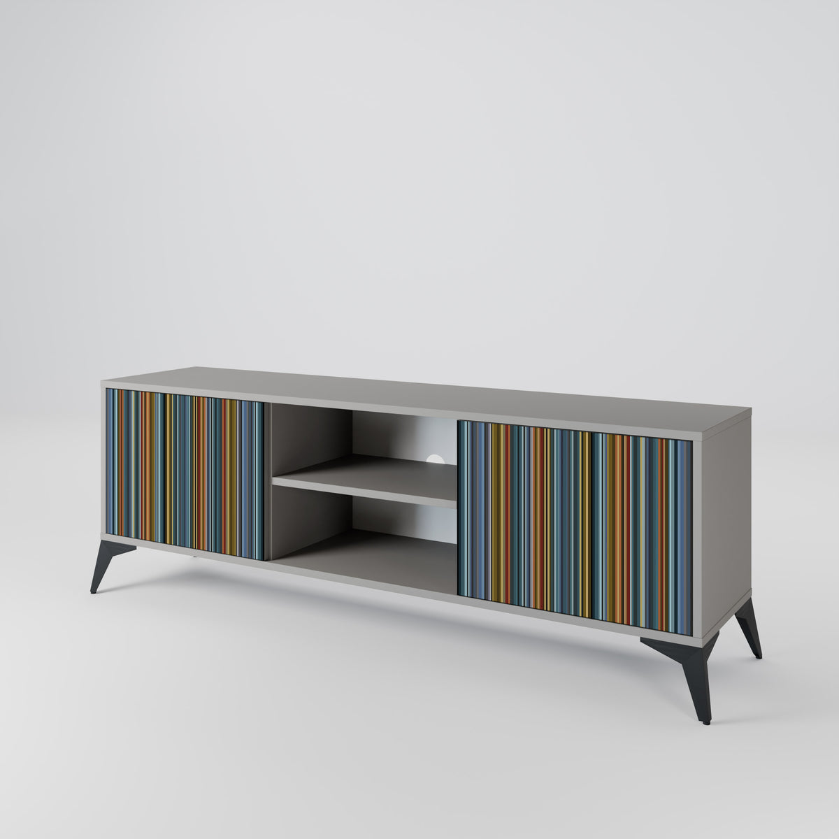LINEOUT SPECTRUM Mueble de TV de 2 Puertas