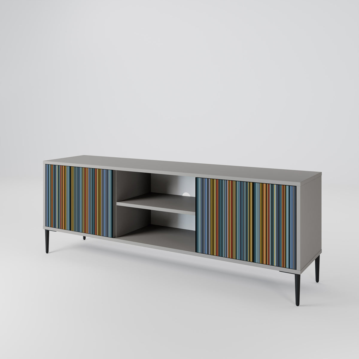 LINEOUT SPECTRUM Mueble de TV de 2 Puertas