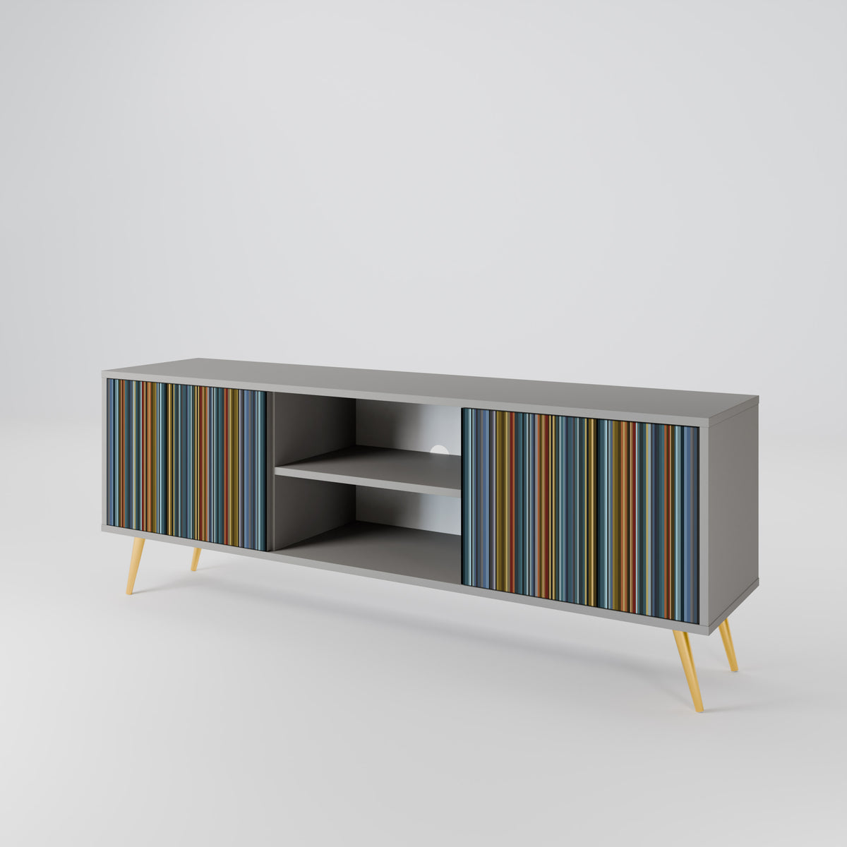 LINEOUT SPECTRUM Mueble de TV de 2 Puertas