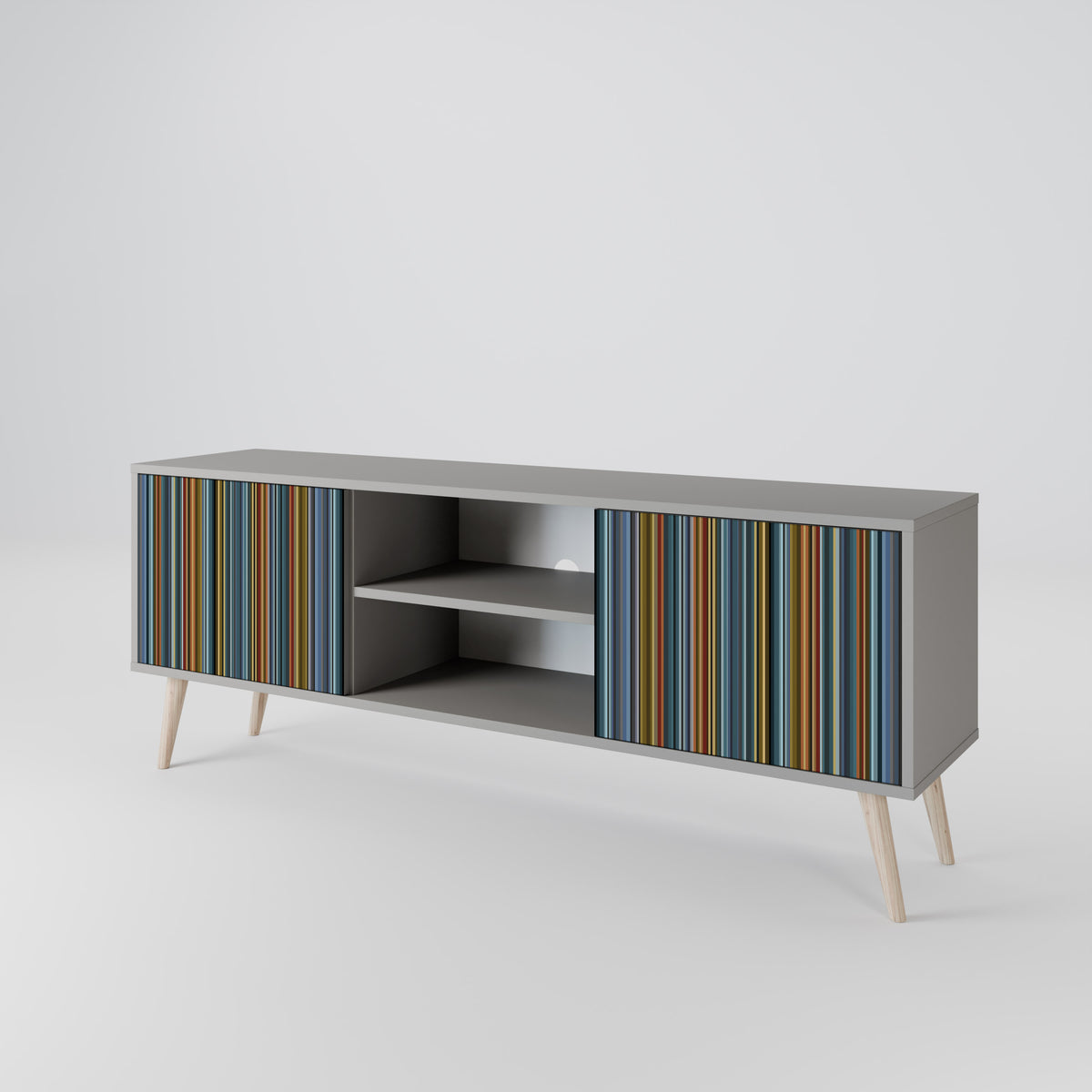 LINEOUT SPECTRUM Mueble de TV de 2 Puertas