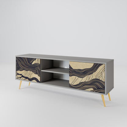 UNIFIED FRAGMENTS Mueble de TV de 2 Puertas