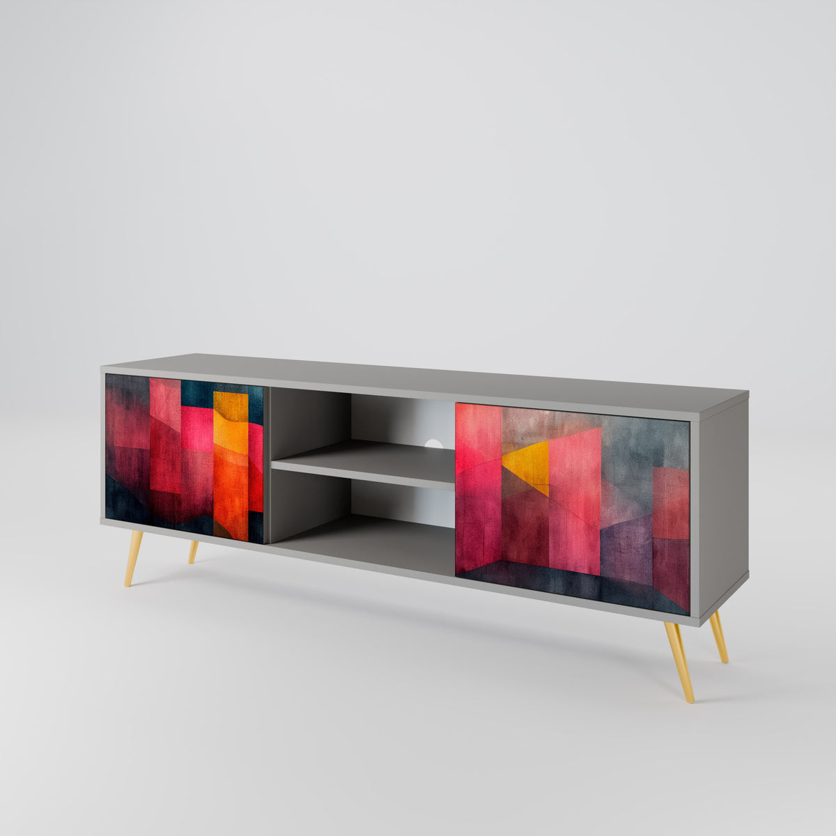COLORFUL SOUNDS Mueble de TV de 2 Puertas