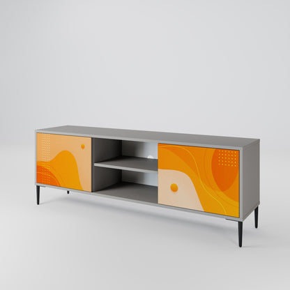 ORANGE ARRANGEMENT Mueble de TV de 2 Puertas