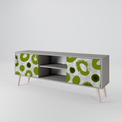GREEN RHAPSODY Mueble de TV de 2 Puertas