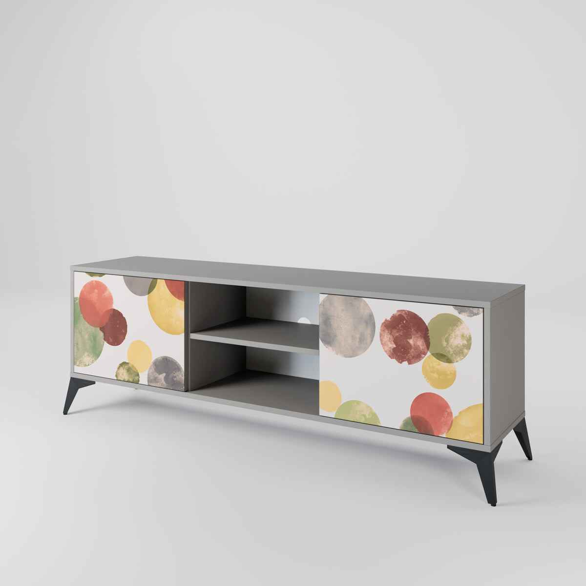 FLEETING HAPPINESS Mueble de TV de 2 Puertas