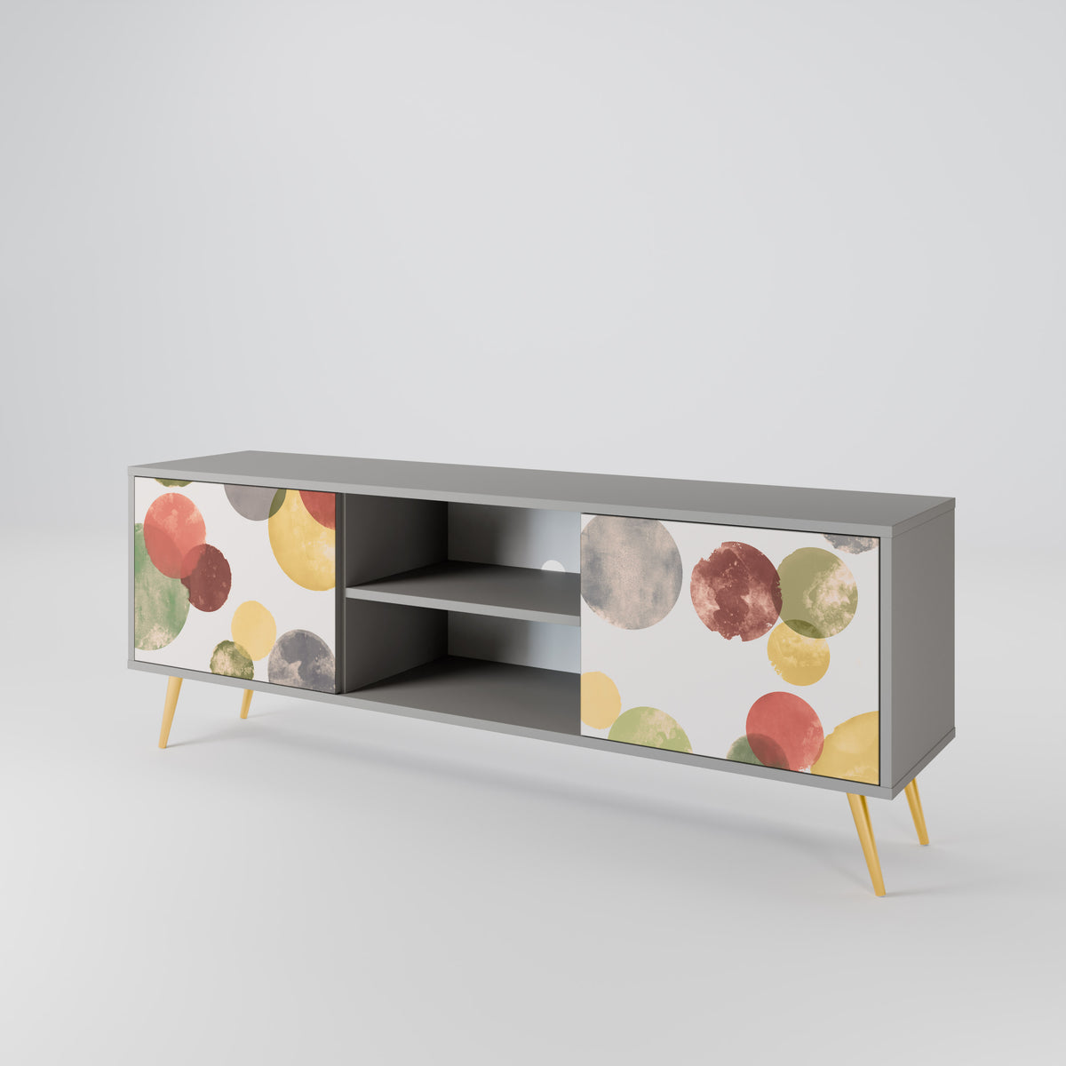 FLEETING HAPPINESS Mueble de TV de 2 Puertas
