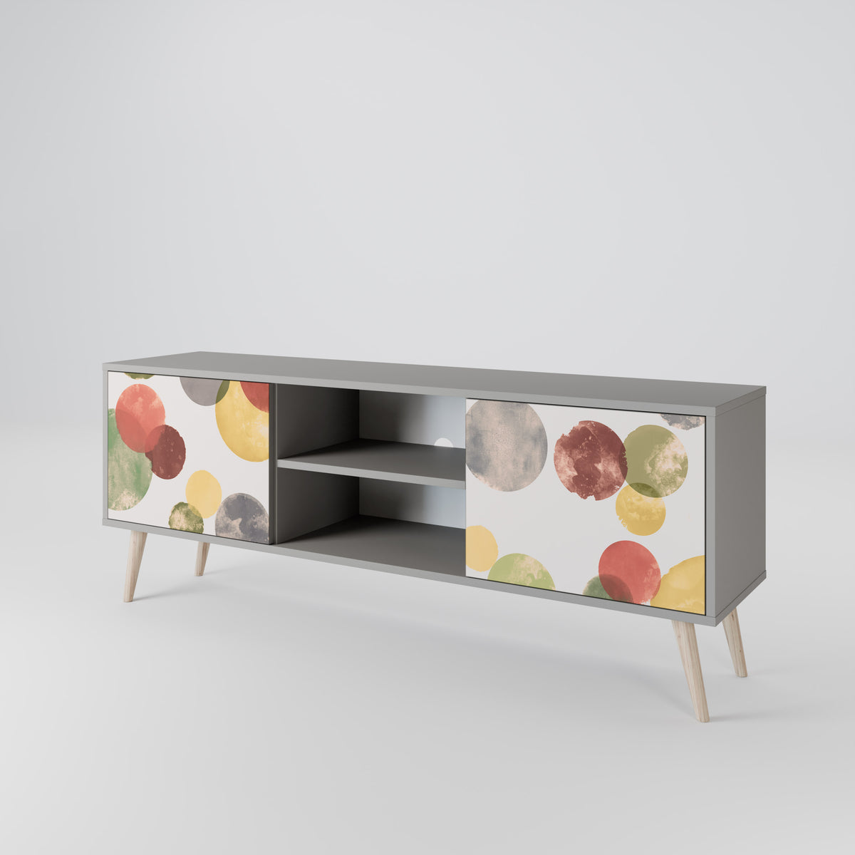 FLEETING HAPPINESS Mueble de TV de 2 Puertas