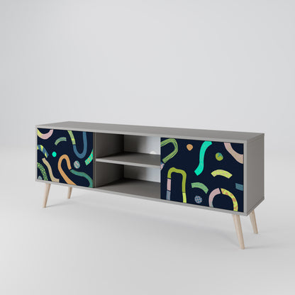 CONTRAST DANCE 2-Door TV Cabinet