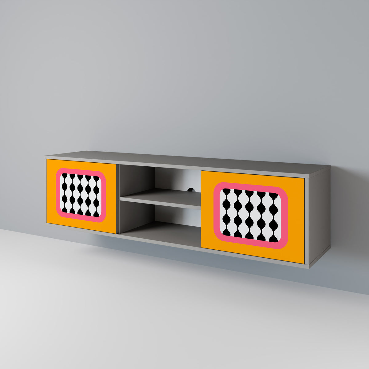 TEARS IN HEAVEN 2-Door TV Cabinet