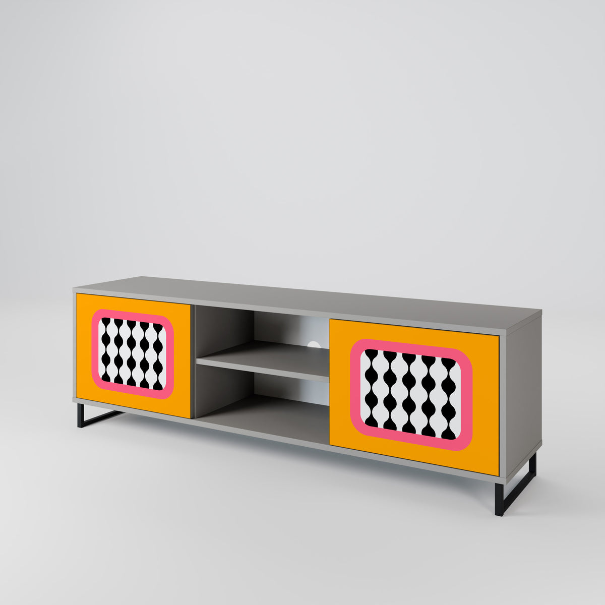TEARS IN HEAVEN Mueble de TV de 2 Puertas