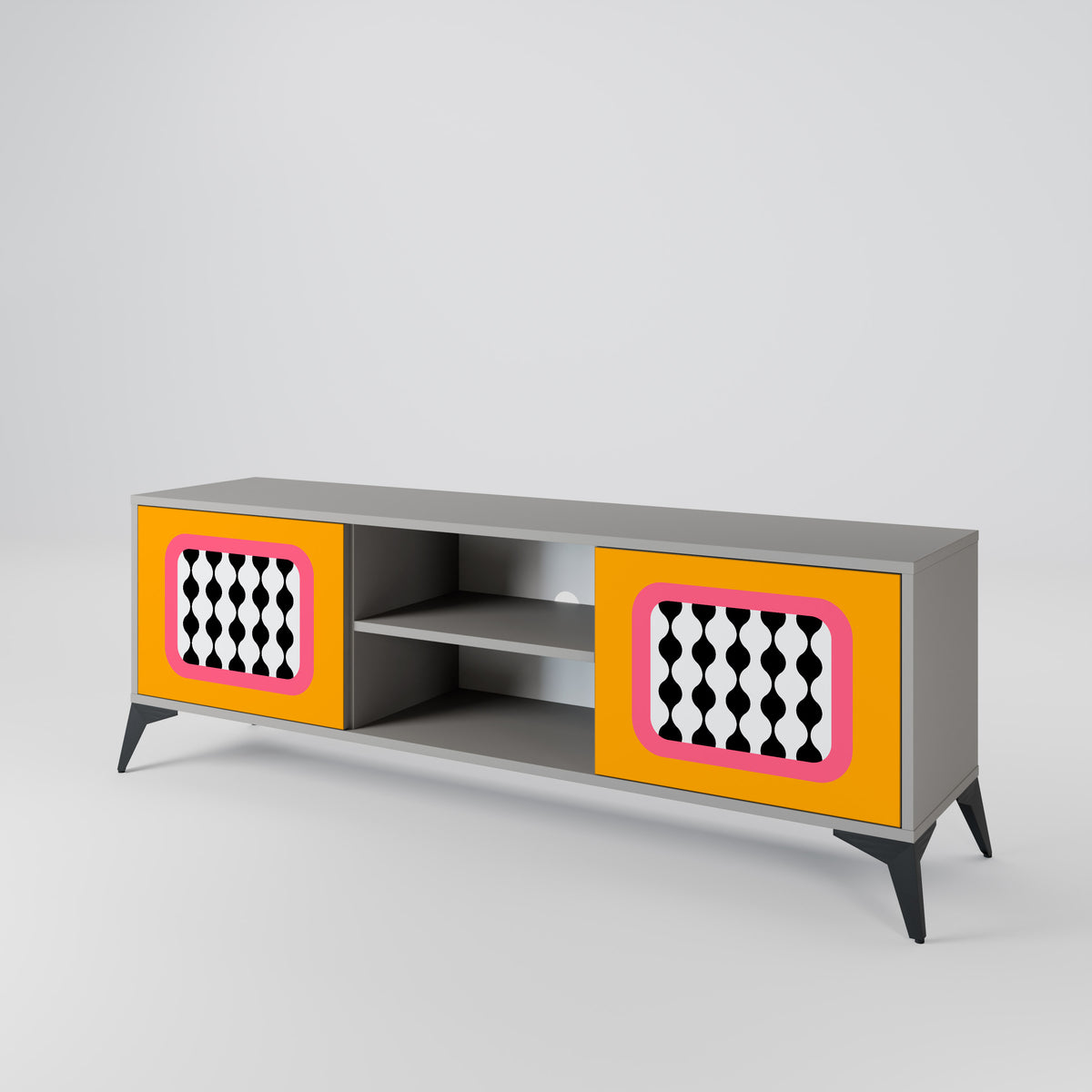 TEARS IN HEAVEN Mueble de TV de 2 Puertas