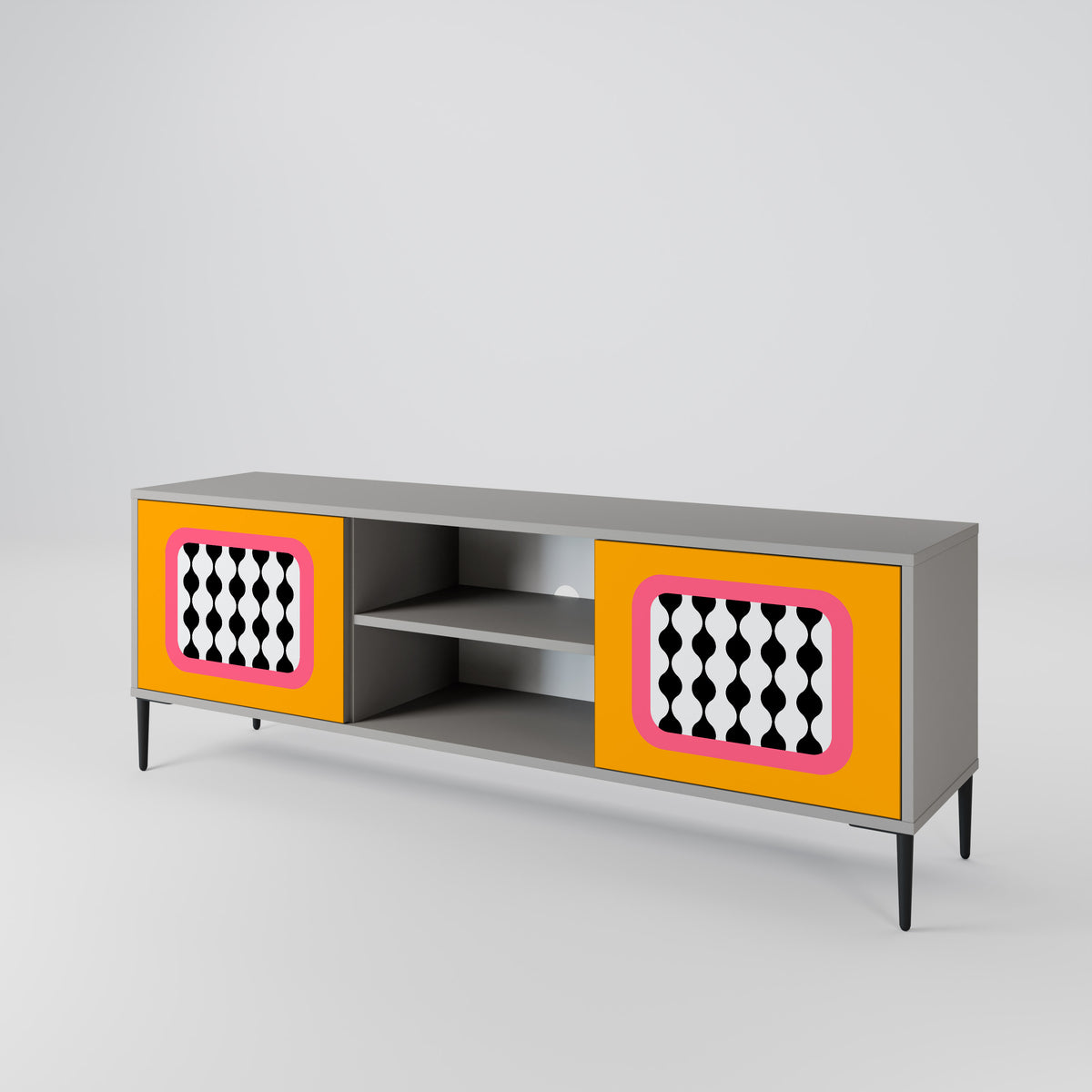 TEARS IN HEAVEN Mueble de TV de 2 Puertas