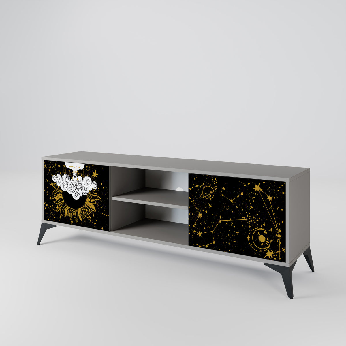 STELLAR CONSTELLATIONS Mueble de TV de 2 Puertas