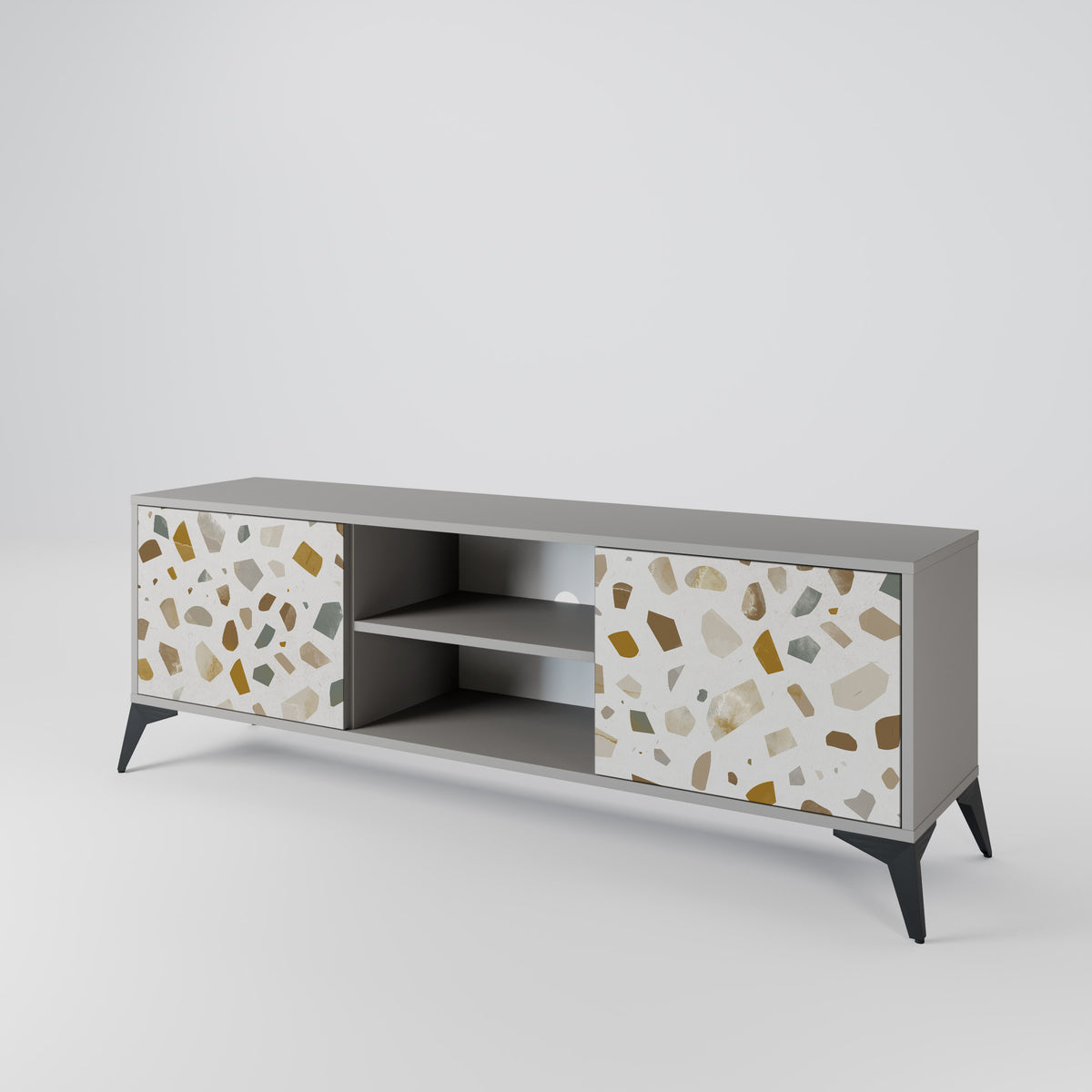 PIECES OF TOMORROW Mueble de TV de 2 Puertas