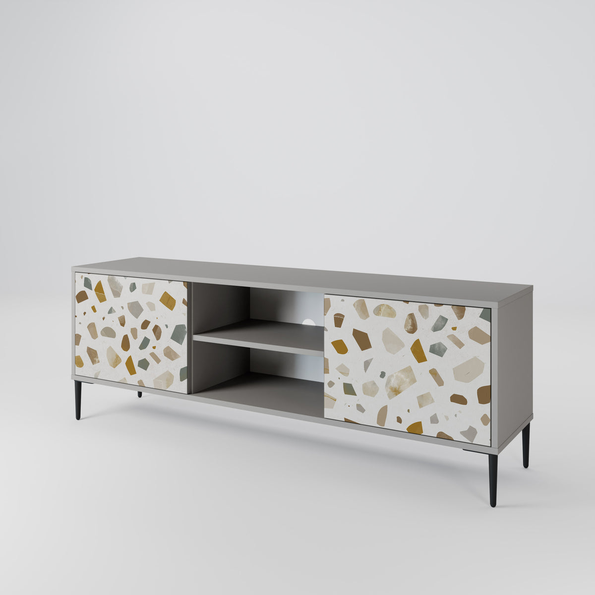 PIECES OF TOMORROW Mueble de TV de 2 Puertas