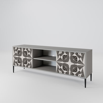 MONOCHROME NEXUS Mueble de TV de 2 Puertas
