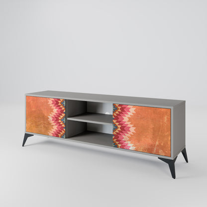 INDIAN FOLK Mueble de TV de 2 Puertas