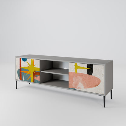 INTERSTELLAR VIBES Mueble de TV de 2 Puertas