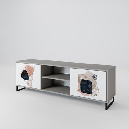 COLORFUL SHAPES Mueble de TV de 2 Puertas