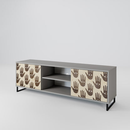 SEE MORE Mueble de TV de 2 Puertas
