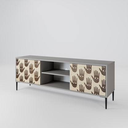 SEE MORE Mueble de TV de 2 Puertas
