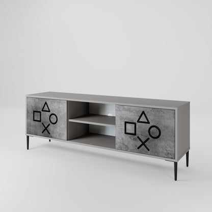 GAMER CHOICE 2-Door TV Cabinet