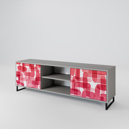 KALEIDOSCOPIC CUBISM Mueble de TV de 2 Puertas