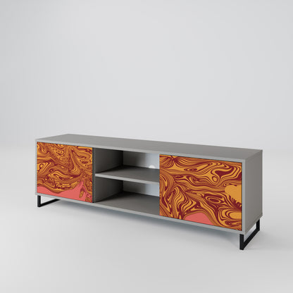 FLOATING THOUGHTS Mueble de TV de 2 Puertas