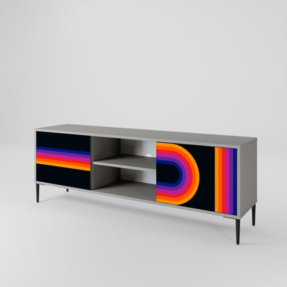 BLINDED BY THE LIGHTS Mueble de TV de 2 Puertas