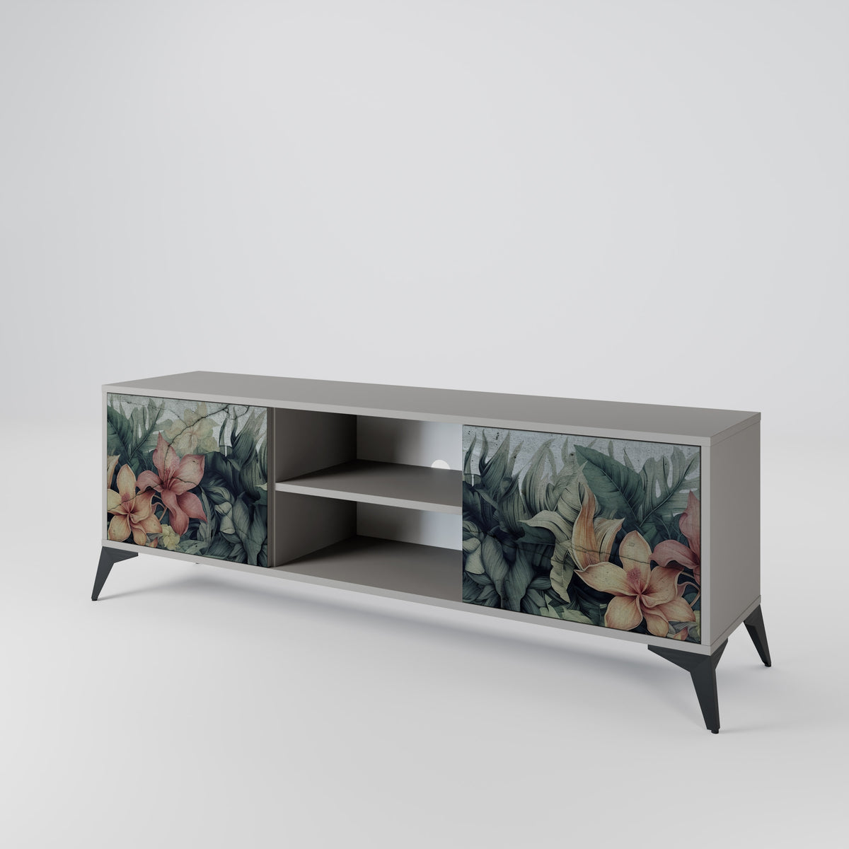 HEAVENLY BLOOM Mueble de TV de 2 Puertas