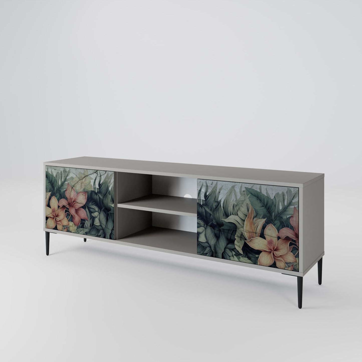 HEAVENLY BLOOM Mueble de TV de 2 Puertas