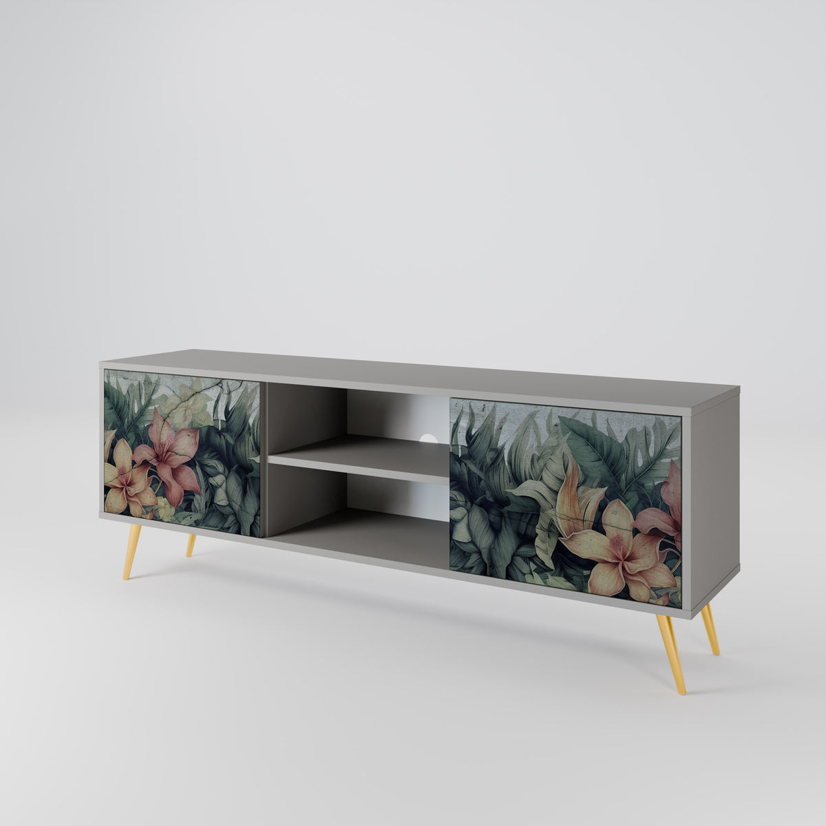 HEAVENLY BLOOM Mueble de TV de 2 Puertas