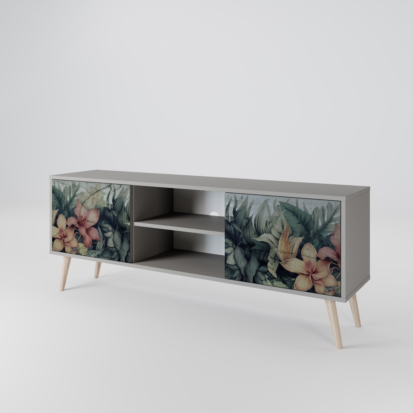 HEAVENLY BLOOM Mueble de TV de 2 Puertas