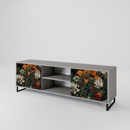 MIDNIGHT SPROUT Mueble de TV de 2 Puertas