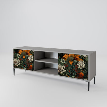 MIDNIGHT SPROUT Mueble de TV de 2 Puertas
