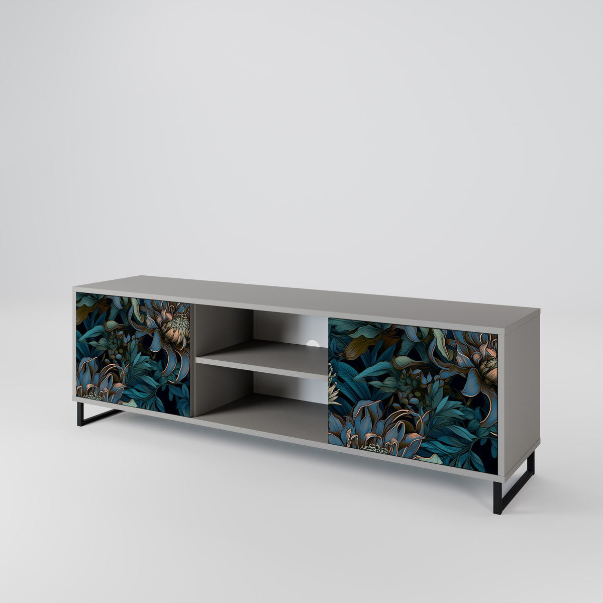 TWILIGHT BLOOM Mueble de TV de 2 Puertas