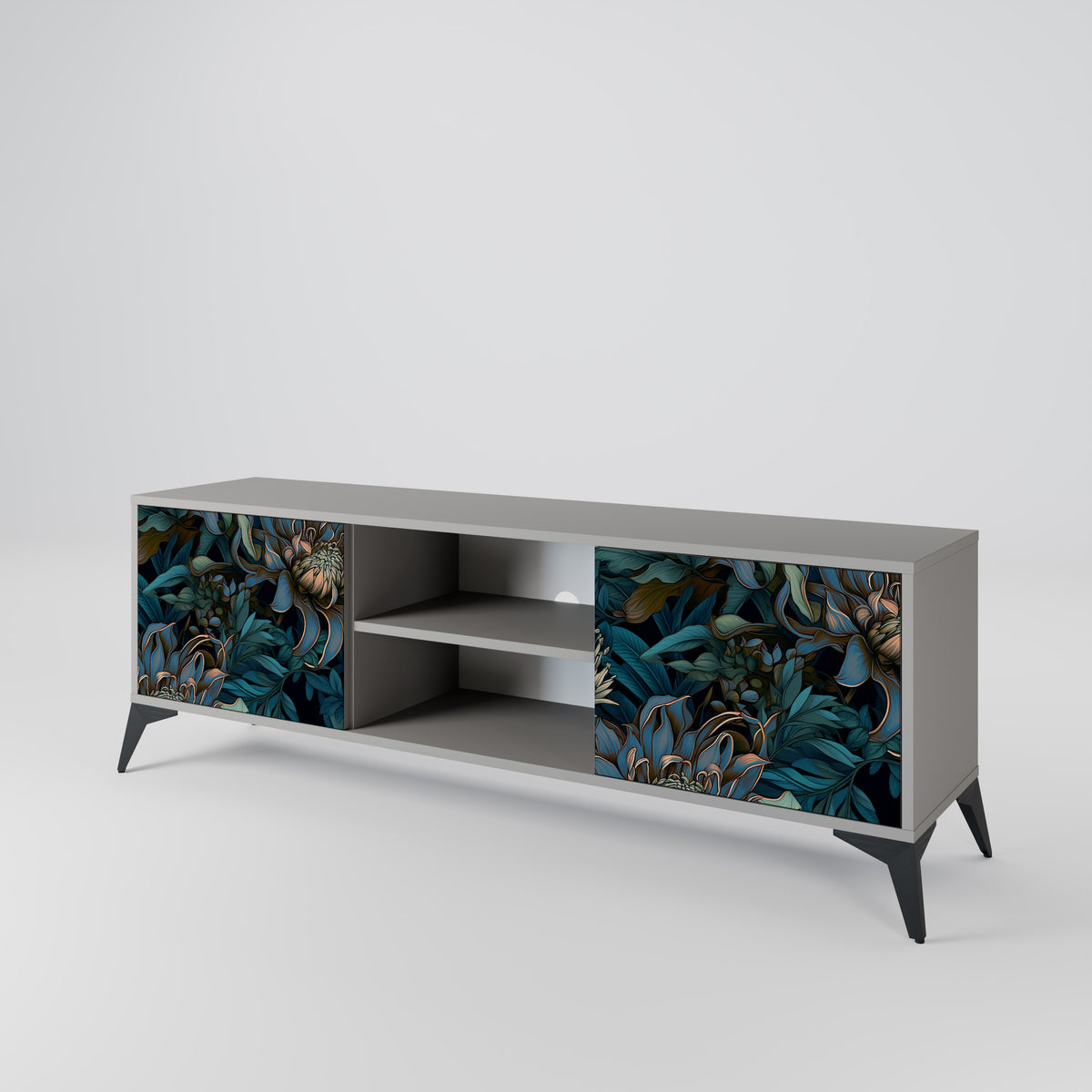 TWILIGHT BLOOM Mueble de TV de 2 Puertas